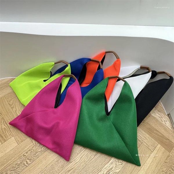 Abendtaschen coole Designerin Nylon Klapp Messenger Frauen Süßigkeiten Farbumhängetasche Mini Handtaschen Frauen Totes Hobos