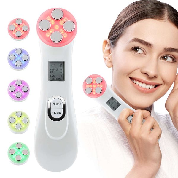 EMS LED FOTON FACE ROBETIVO MASSAGER RF IMPORTOR Microcorrente Rejuvenescimento IPL IPL Frequency Facial Firming Beauty Dispositivo de beleza