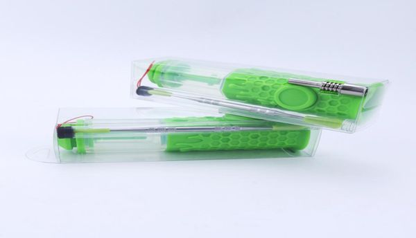 Kit collettore di tubi penna altri accessori per fumare in unghie di titanio tubi di silicone con tappi per le piattaforme olio Concentrate TIP3898441