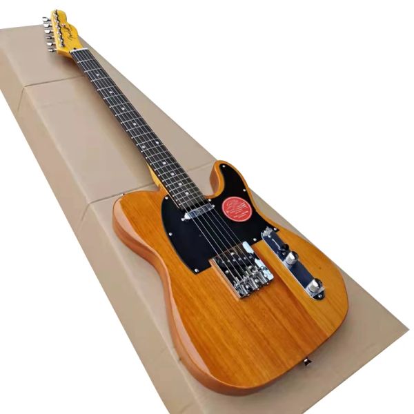 PEGS Classic Brand Electric Guitar, realizzato in legno massiccio in mogano, squisita lavorazione, timbro perfetto, consegna gratuita a casa