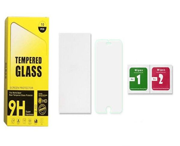 Protetor de tela para iPhone 11 Pro máximo xs max xr vidro temperado para iphone 7 8 plus lg stylo 5 moto e6 protetor filme9380766