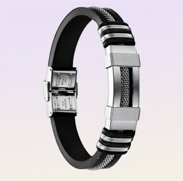 OPK Jewelry Street Fashion Geschenk einfaches und großzügiges, vielseitiges Silikonarmband7541595