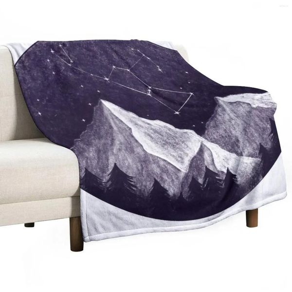 Cobertores Orion Constellation Throw Blange Camas macias pesadas para dormir sofás