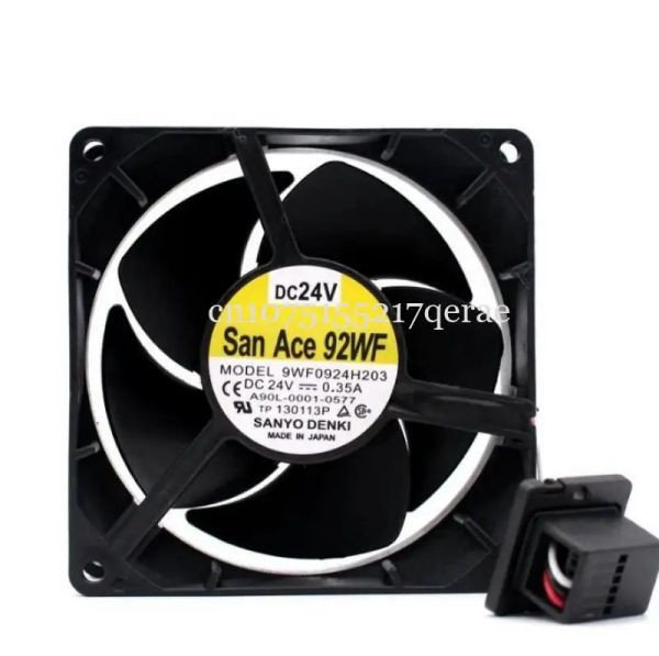 FAN 1PCS DC 24V 0.35A Server Freveling Ventole per Sanyo Ventilator Blower 9WF0924H203 per interfaccia A90L00010577 per FANUC