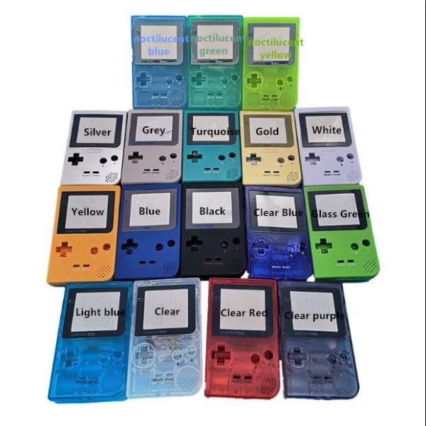 Fälle farbenfrohe neue maßgeschneiderte Reparaturteile Wohnhülle für Gameboy Pocket GBP -Konsole für Game Boy Shell Großhandelspreis