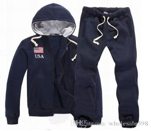 Sweatshirts Herren Polo Tracksuits Winter Jogging Sportuits Mode Running Sportswear Big Horse Hoodies Hosen Hose Hose Jacke2027949