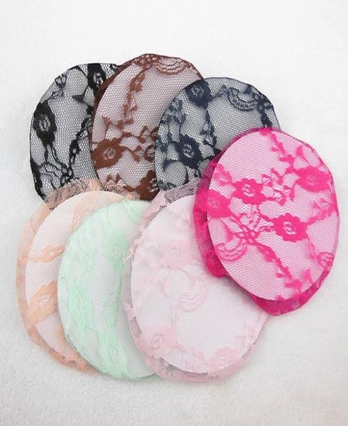 Brandneue Frauenbrötchen -Cover Snood Hair Net Sleep Ballet Tanz Spitze Skating Häkeldekor gemischte Farben 5339180