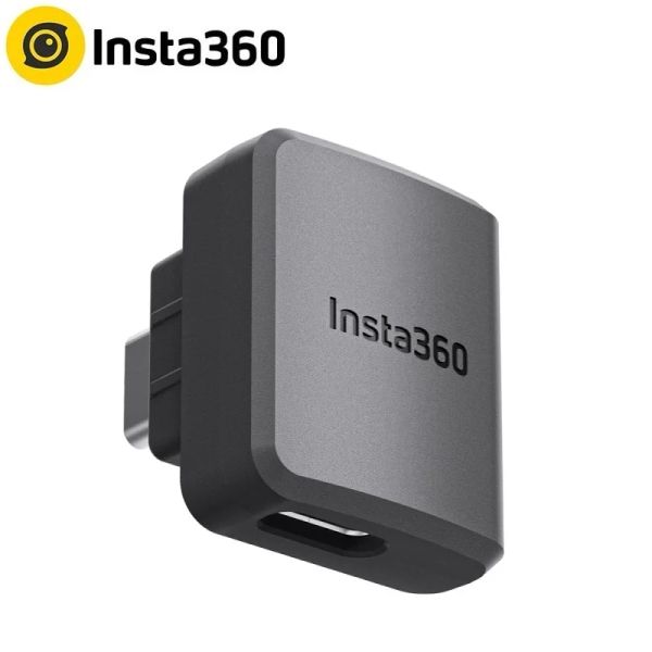 Accessori Insta360 One RS Mic Adapter per video Vlog audio più nitido per Insta 360 Accessori originali