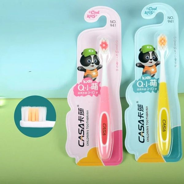 Spazzolino da denti per bambini denti spazzolino denti morbidi silicone per bambini spazzole per bambini denti per la cura della pulizia orale