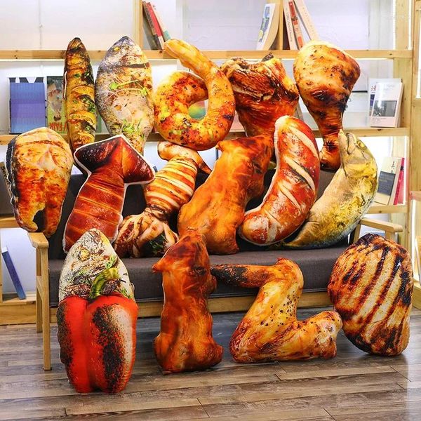 Cuscino 60-110 cm di simulazione alimento reale stile vita reale gambe giocattolo giocattolo baracca di riso fritto regalo di compleanno