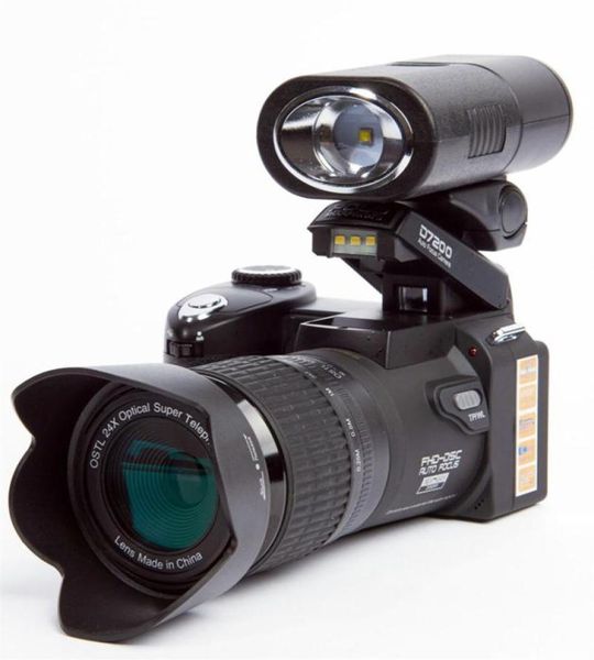 Polo D7200 Digitalkamera 33MP Full HD 1080p Digital DSLR Camera 24x Optical Zoom Auto Focus Telepo Linsen Widangle Lens284x6743004