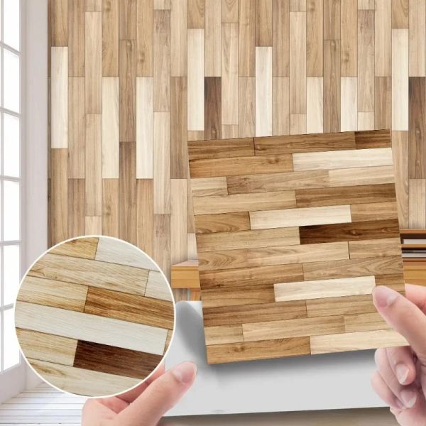 Aufkleber Holz Getreide Tapete Schale und Stick Tapete Kontaktpapier Selbstkleber Handpapier für Schubladenregal -Liner Schrank flacher Aufkleber