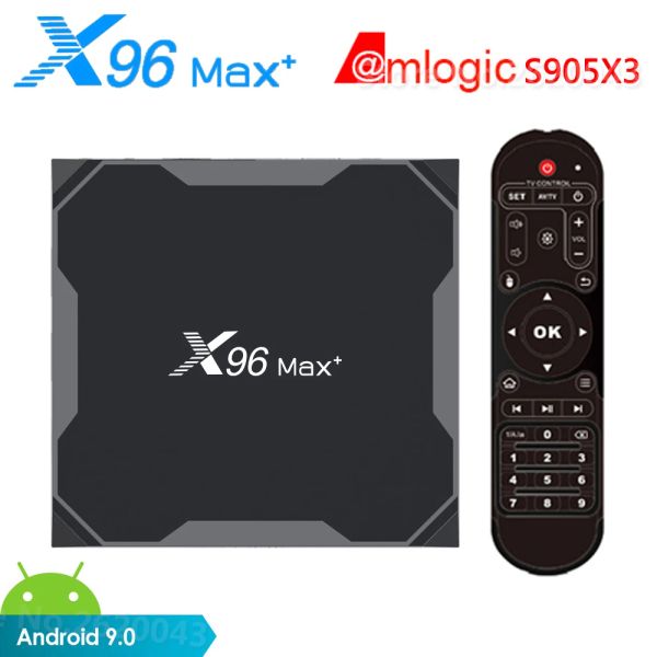 Box x96 Max plus TV Box Android 9.0 AMLOGIC S905X3 4 GB RAM 32 GB 64 GB ROM WiFi Bluetooth 4K HD Smart Set Top Box 2 GB 16GB VS A95X F3