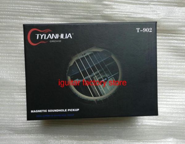 NUOVO TYLANHUA T902 Doppio pickup Il pickup del foro sonoro con microfoni per chitarra acustica MIC5046368