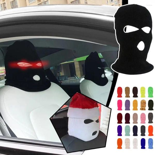 Capas de assento de carro Cappa de chapéu de inverno engraçado Hat Hat Hollo