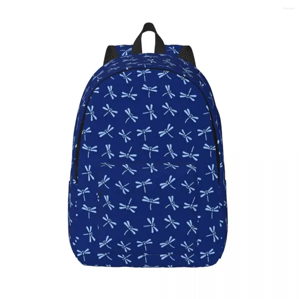 Rucksack Dragonfly Print niedliche Tier Neuheit Rucksäcke Unisex College Muster High School Taschen Design Rucksack