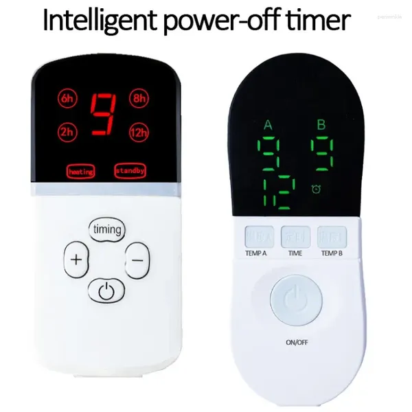 Cobertores Smart Electric Blain Timing Double Power Off 230V Aquecimento de 110V Carpetes ajustáveis de 9 anos