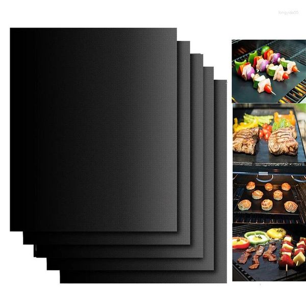 Werkzeuge 2x extra Large Grill Matte Grillmatten Nicht-Schicht Ofenpolster Backblech Kochgrill 60 40 cm