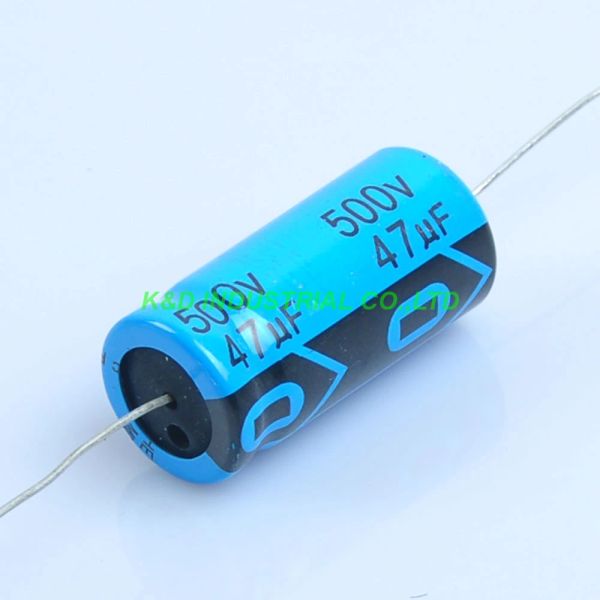 Capacitor eletrolítico axial de 4pcs 4pcs 47UF 500V para amp de tubo de guitarra DIY