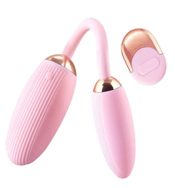 Doppia vibrazione vibrante wireless telecomandata vagina vibrazione anale per donne vibrabili vibrabile sesso adulto giocattolo sesso adulto2628353