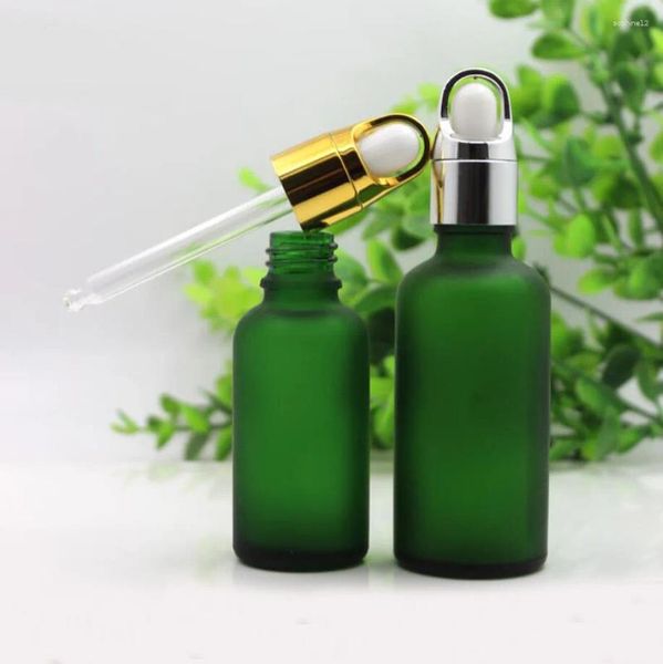 Bottiglie di stoccaggio 10 ml di verde/blu/marrone/trasparente bottiglia in vetro oro cesto argento olio essenziale sierico campione di umidità cutanea liquida cosmetica