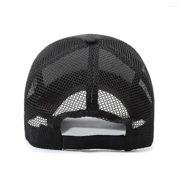 Cappelli da baseball a bordo largo con il design del viso a maglia di mesh da uomo esteso di fissaggio esteso per il sole estivo