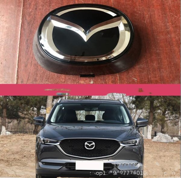 Grilles Front Stoßfänger Kühlergrill Emblem für Mazda CX5-KE KA5C-51-731 Abzeichen Klammer KA5C-51-721 Maskottchen-Logo-Drop-Lieferung DH0C3