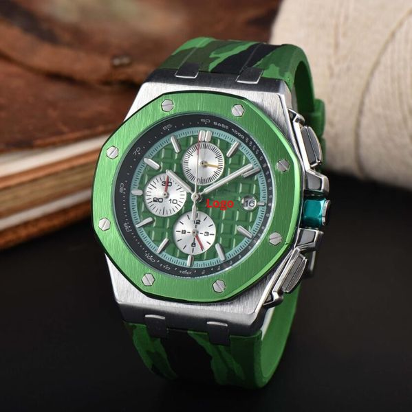 Marken -Armbanduhrenschatmen Mode Männer Frauen Uhren Klassiker Royaloak Quarz Armband Uhr AAA Moderne Offshority Watch Sports Armbandwatche Chronograph Montre de Luxe