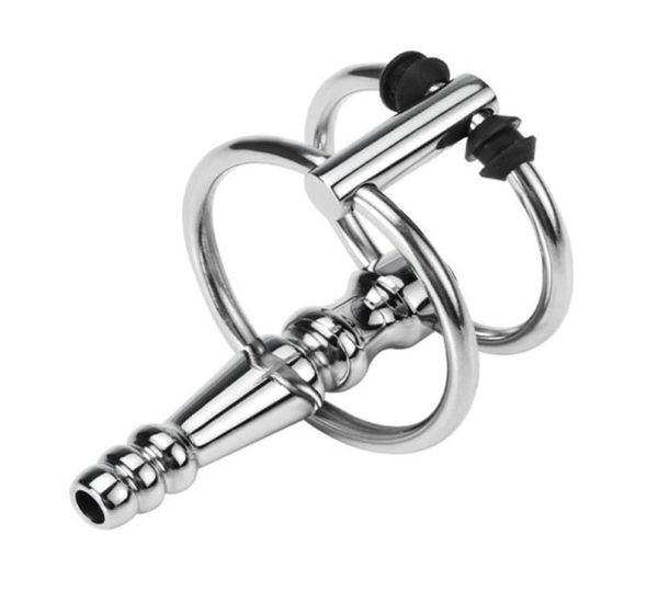 Gallo anelli uretra dilatator metallo plug plug toys erotico per uomini suona in acciaio inossidabile asta di suono uretrale Insertico del pene4540494