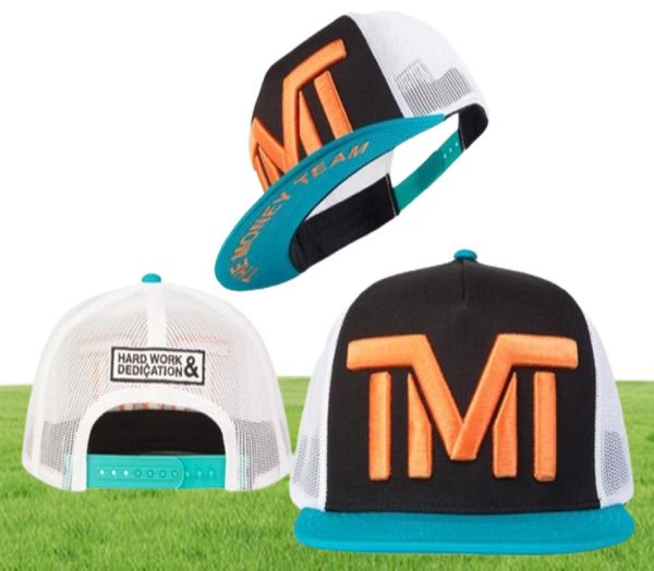 Nuovo dollaro firma il denaro TMT Gorras Snapback Caps Hip Hop Capelli Swag Brand Baseball Cap Baseball Brand for Men3192324