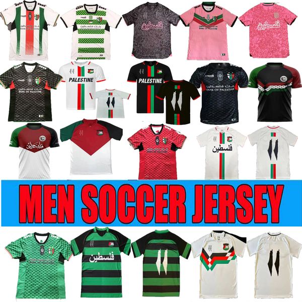 2023 2024 2025 CD CD Palestino impermeável e ruptura camisas de futebol resistentes ao futebol Chile Carrasco Cornejo Salas Davila Farias Home Away 3rd 21 22 Camisa de futebol da Palestina