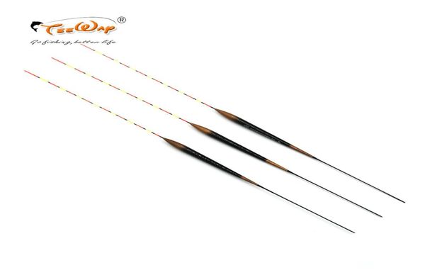 Fischerei Tackle 3pcslot Balsa Holzfischerei Schwimmer Holz Float Bobber Driftlake und Reservoir Fischerei Float2936364