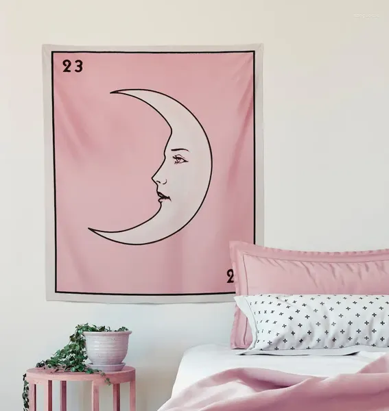 Гобелена La Card Moon Pink Tapestry