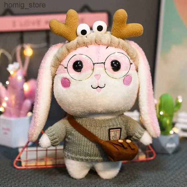 Плюшевые куклы творческий каваи мягкий платье Up Rabbit Plush Фаршированная игрушечная комната