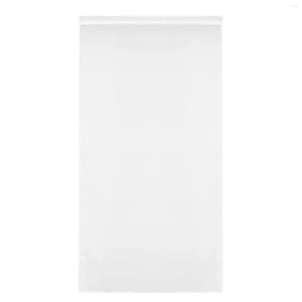 Cortina 100x200cm de linho pura cortinas semi -painel Voile Janela Tule para quarto da sala (branco)