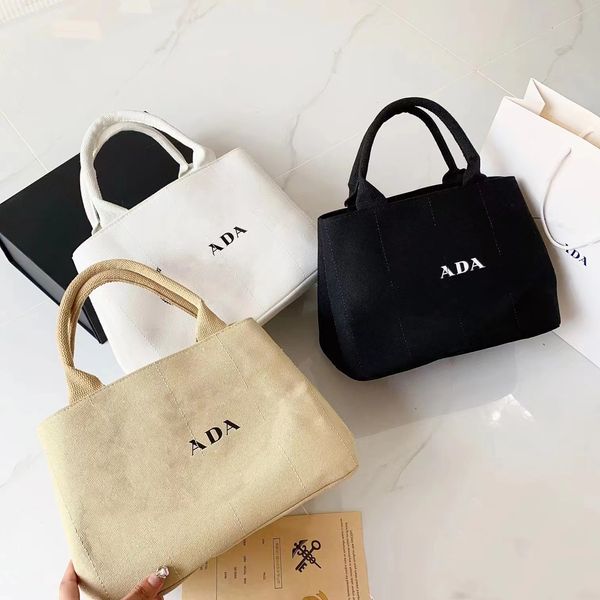 Дизайнерский холст женщин Практическая 7A качественная бренда сумочка парижская свободная сумка роскошная сумочка с большой емкостью