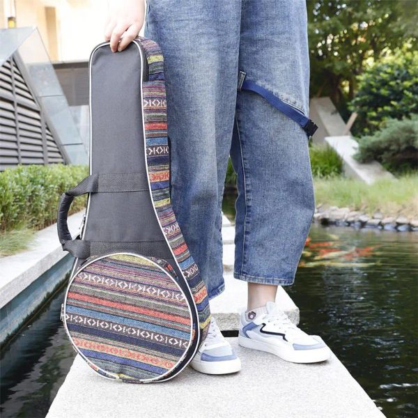 Кабели MC62 Mandolin Bag Cotton Baded Coldened Organizer Portable Guitar Case Cover Musical Instrument Accessories для путешествия