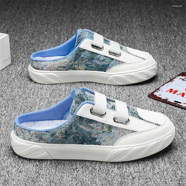 Hausschuhe Marineblau Anti-Rutsch-Sandalen für Sommer Männer Trends Schuhe Haus Mann Sneakers Sportkollektion Shows Raning