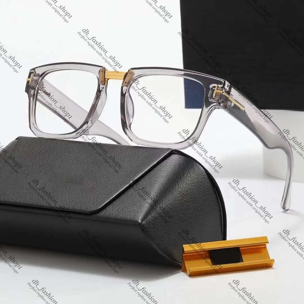 TF Sonnenbrille TF Sonnenbrille Mann Rechteckige verschreibungspflichtige Brille Einfacher europäischer Stil Unisex anpassbare verschreibungspflichtige Linsen Lesen Sie Sonnenbrillen Eyewear 910