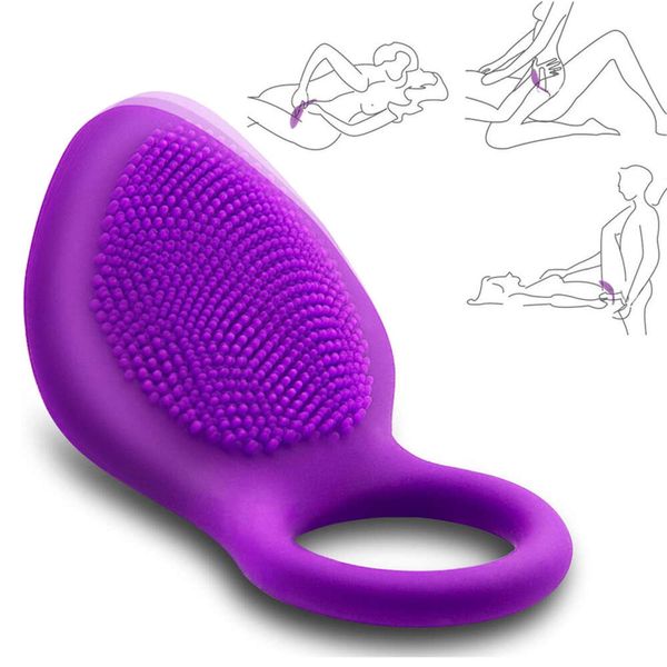 Anello del pene Ritardo del vibratore Eiaculazione vibrante anello di gallo clitoride stimolatore Vagina blocco bloccante vibratore sexy giocattolo sexy per coppie