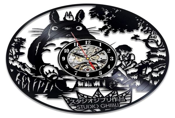 Studio ghibli totoro wall orologio cartone animato il mio vicino totoro orologio da parete orologio per decorazioni per la casa regalo di Natale per y3886236