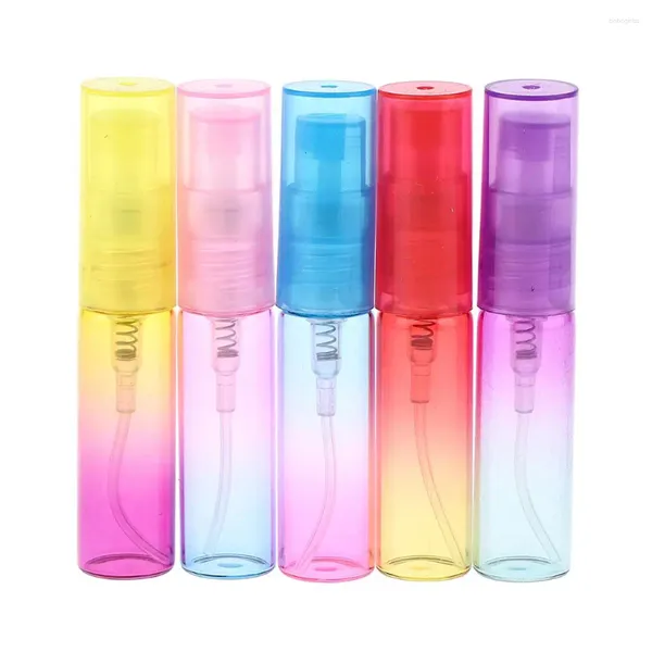 Bottiglie di stoccaggio 5pcs/lotto vuoto 4/8 ml Refumo Spray Spra Spray Tubies Glass Fials campione Fials campione