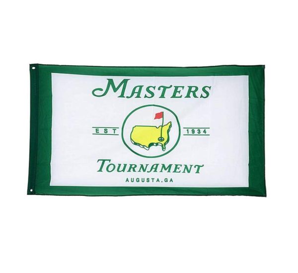FLAGGIO MASTER GOLF 2020 3X5 FT Banner da golf 90x150 cm Regalo per festival 100D in poliestere in poliestere Flag stampato all'aperto 8996649