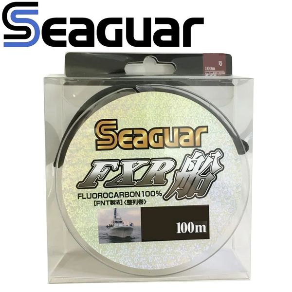 BARCA FXR SEAGUAR LINEA ORIGINALE 6LB12LB 100% Linee di fluorocarburi 100m 240407