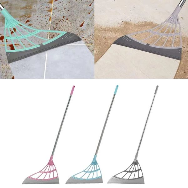 Multifunction Magic Broom 2-in-1 Sweeper Seca facilmente o chão e remova o design da alça suspensa da sujeira para atacadistas de escritório em casa