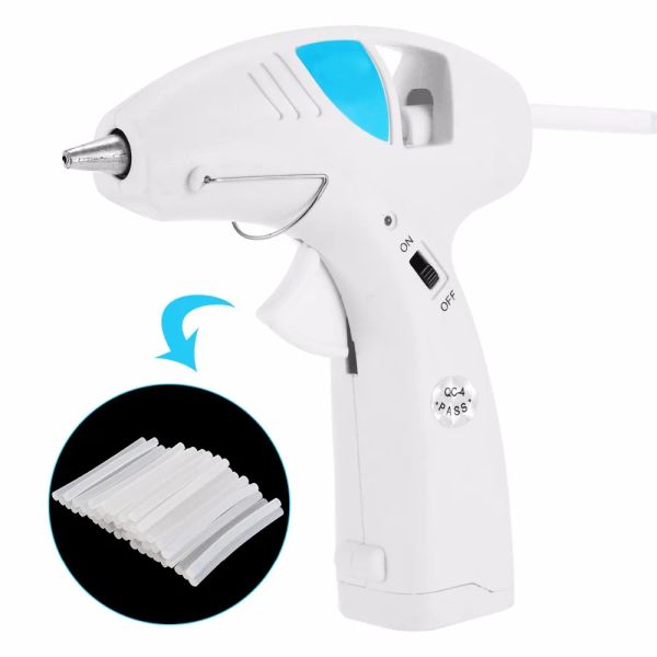 Gun Mayitr Wireless Heating Hot Melt Glue Gun Trigger с 50 шт.