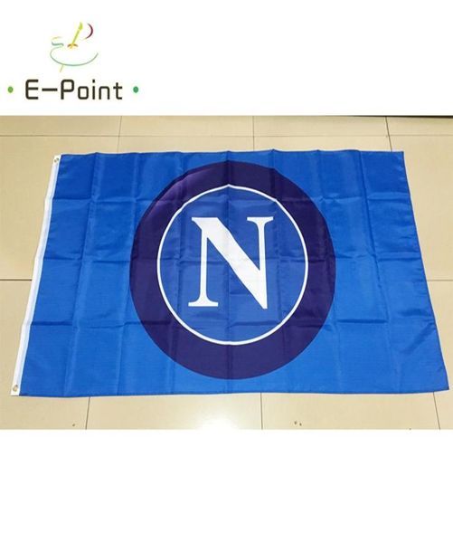 Италия Napoli FC Type B 35FT 90CM150CM Полиэстерная серия A флаг