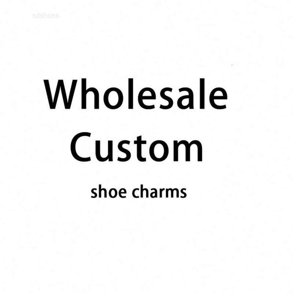 Kostenlose Probe Großhandel PVC Custom Shoe Charms Personalisierung Customized Bags Schuhe Accessoires Taschen Schuhe Zubehör