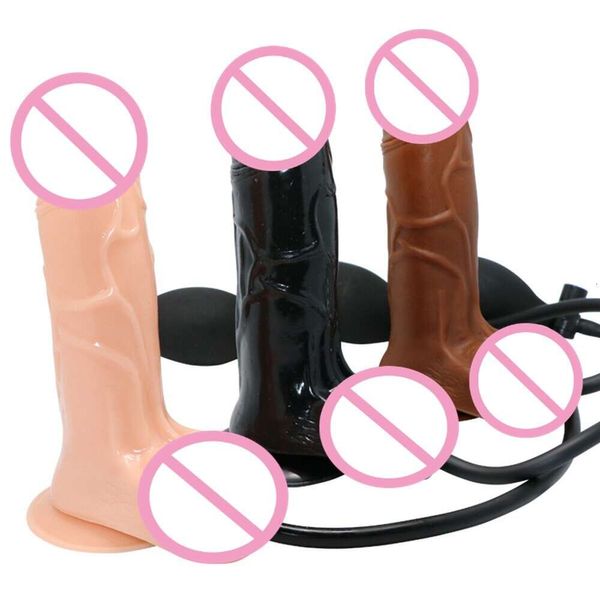 3 Farben erweitern Big Dildo, riesige Penis Muschi Pumpe große Konsolador -realistische Dildo, gefälschte Schwanzanal -Dildo sexy Spielzeug für Frau.