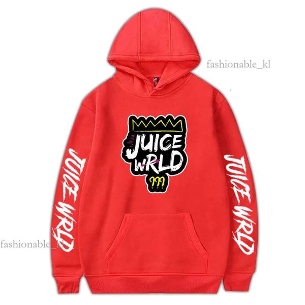 Juice Mens Hoodies Felpate Juice Wrld Hoodie Harajuku Cool Style Streetshirt Student Version Casual Corean Fashion Times XS4XL 801